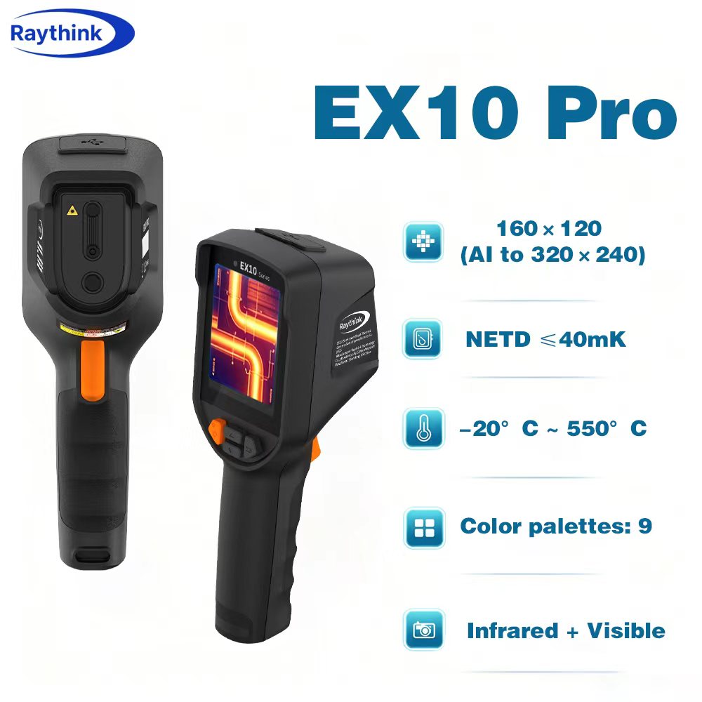 Thermal Imaging Camera Pcb Repair - Caméra thermique infrarouge portable Raythink Ex10